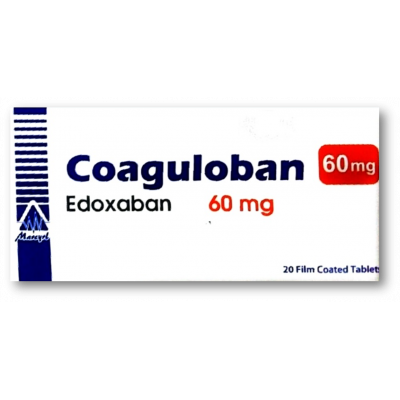 COAGULOBAN 60 MG ( EDOXABAN ) 20 TABLETS